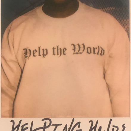 "HELP THE WORLD" SWEATSHIRT