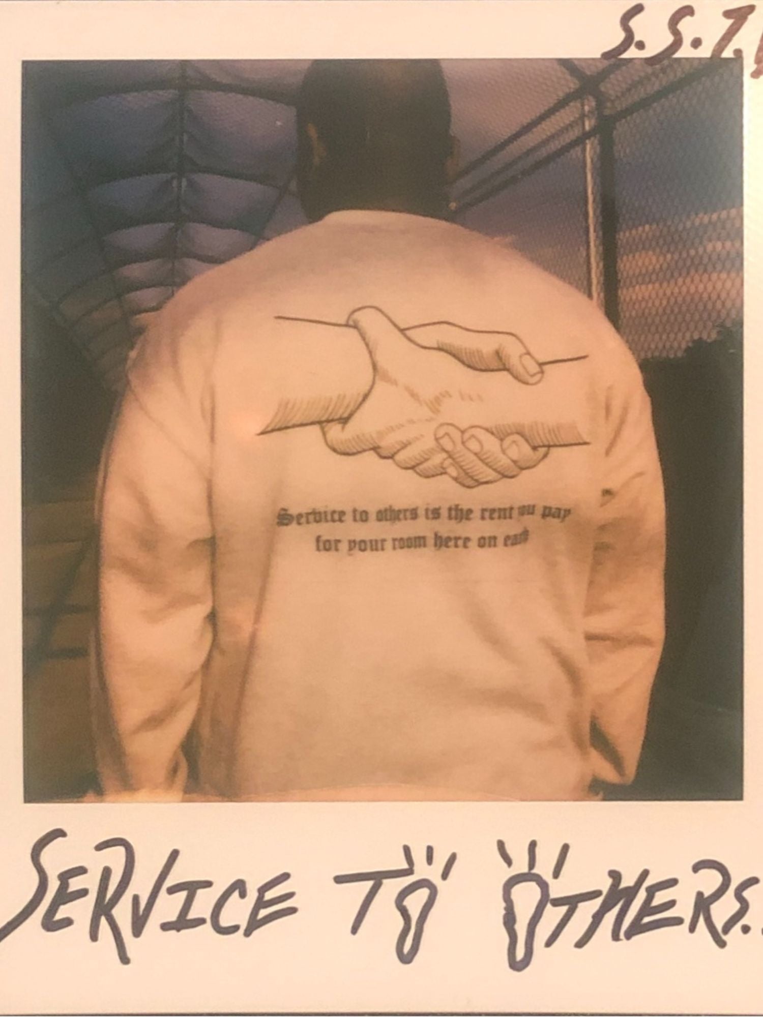 "HELP THE WORLD" SWEATSHIRT