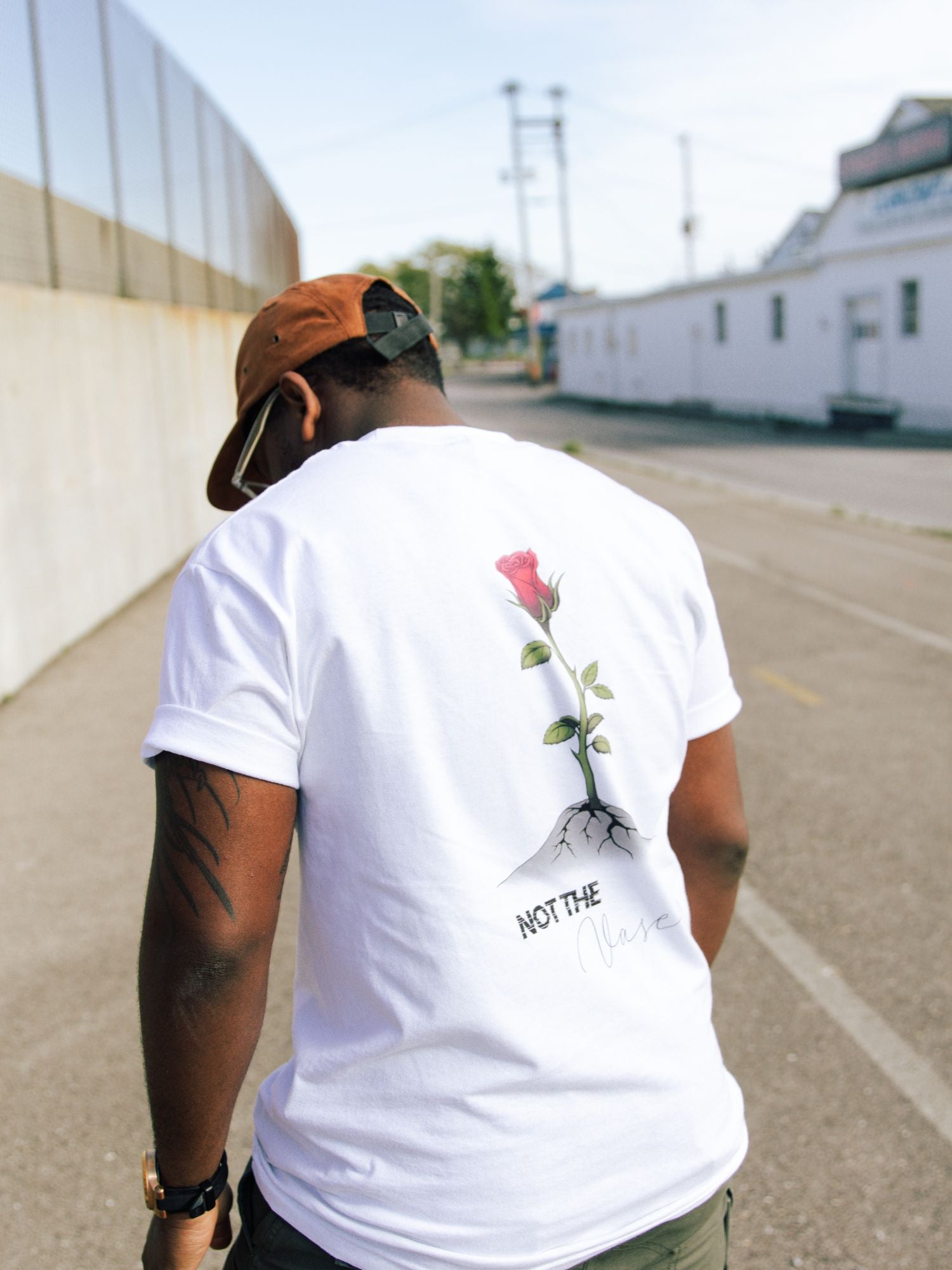 "NOT THE VASE" (ROSE) TEE